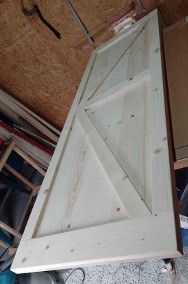 drzwi drewniane przesuwne z drewna na wymiar loft -2