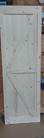 drzwi drewniane przesuwne z drewna na wymiar loft -3
