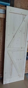 drzwi drewniane przesuwne z drewna na wymiar loft -4