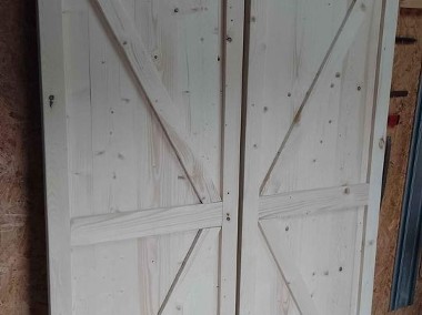 drzwi drewniane przesuwne z drewna na wymiar loft -1