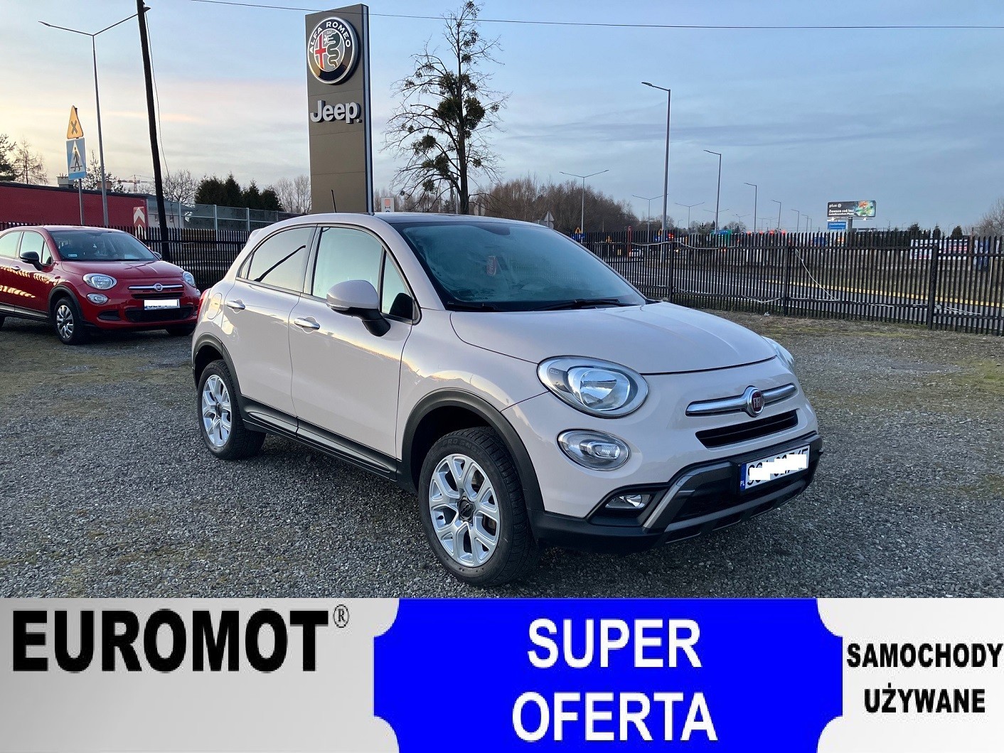 Fiat 500X I KROSS 4x4 AWD 2.0 JTD 120KM Automat Salon POLSKA Bezwypadkowy