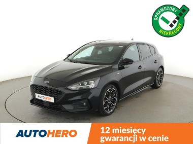 Ford Focus III automat full LED półskóra navi klima auto grzane fotele kamera i czu-1