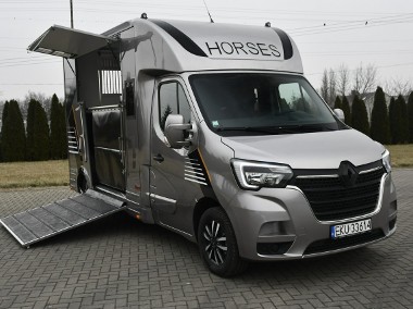 Renault Master Koniowóz - Nowa Zabudowa.Master na 2 Konie. 2.3dci. Hak.Klimatyzacja-1