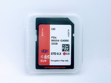 Karta SD Hyundai i30 Gen 5.X (STD 5.X) EU 2023-1
