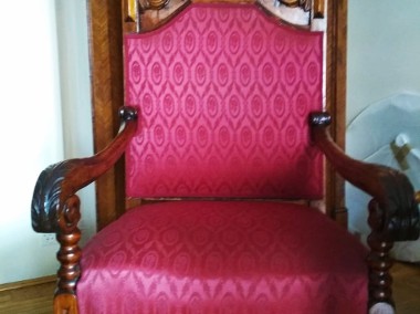 Krzesło, tron, fotel antyczny, XVIIIw.-1