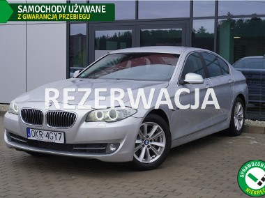 BMW SERIA 5 Xenon, Led, Skóra, Navi, Czujniki, Climatronic, Tempomat, GWARANCJA-1