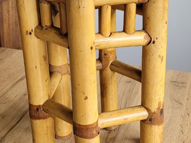 Orientalny bambusowy kwietnik stoliczek-1