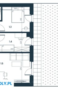 Mieszkanie 3 pokoje | Ogródek ponad 60m2-3