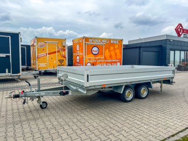 PRZYCZEPA WIELOZADANIOWA 2700 KG – WCIĄGARKA – PODPORY – PODJAZDY ALU-1