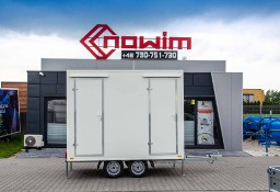 Inna Przyczepa mobilna toaleta BETA PLUS 3x1,96x2,2 m DMC 750 kg WC damsko-męska