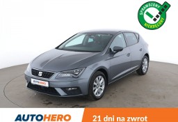 SEAT Leon III Style, full LED, navi, klima auto, grzane fotele, czujniki parkowani