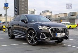 Audi Q3 II Sportback, S line 40TFSI 2,0 190KM Quattro S Tronic, Salon RP, VAT23%