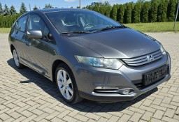 Honda Insight II 1,3+Hybryda. Automat.Serwis.Podg.Fot.Tempomat.Halogeny.alu.Hak