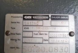 Walterscheid &amp; Sauer Bibus ICVD GT-S1N-233V-118 części claas scorpion 6030
