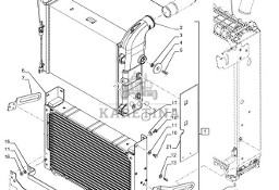 New Holland T6070 Chlodnica posrednia 47568314