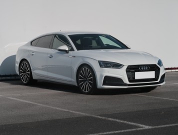 Audi A5 IV , Salon Polska, Serwis ASO, 190 KM, Automat, Skóra, Navi,