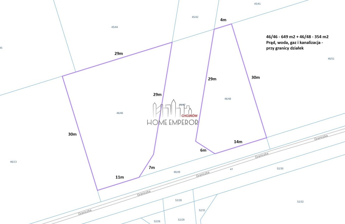 Działka na sprzedaż, 1003 m², Piaseczno Chojnów - Widok 2
