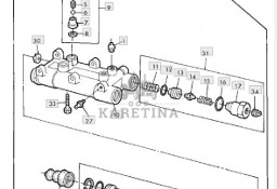 John Deere CTS - pompa hamulcowa AH155831
