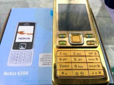 NOWA Nokia 6300,  Złota/GOLD, Komplet, Bez SIMlocka-1