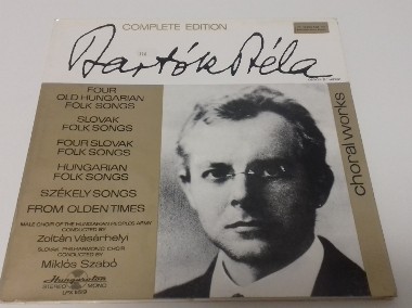Winyl – Bartok Bela, Choral Works, sprzedam-1