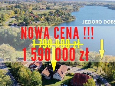 Dom-pensjonat 503 m2 nad Jeziorem Dobskim :)-1