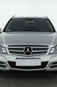Mercedes-Benz Klasa C W204 , Salon Polska, Skóra, Xenon, Bi-Xenon, Klimatronic,-2