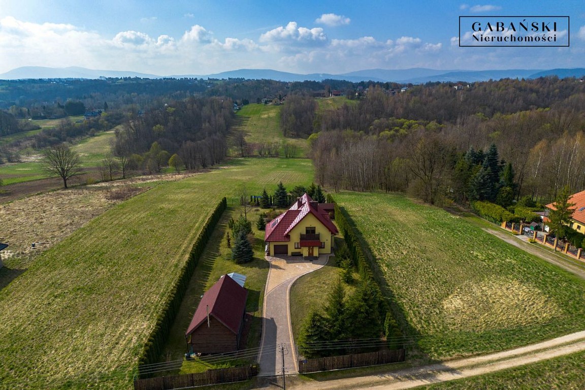 DOM Z DUŻĄ DZIAŁKĄ 1,34 HA - SIEPRAW | BLISKO KRAK