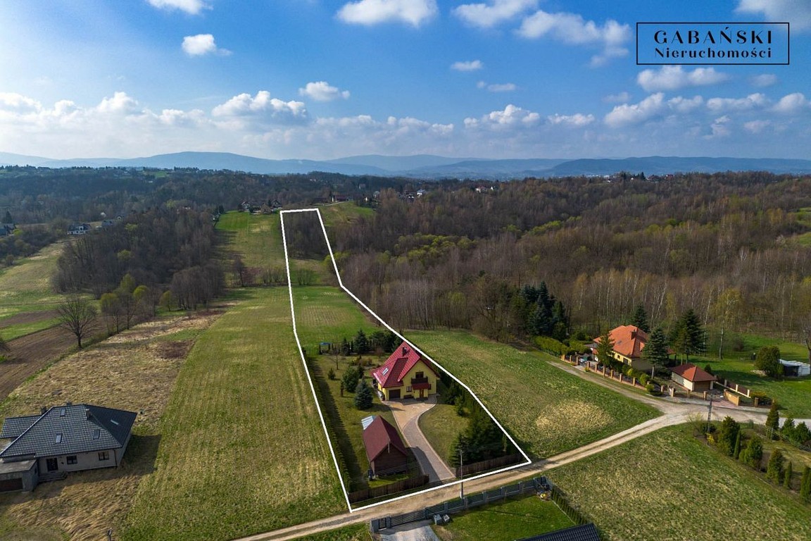 DOM Z DUŻĄ DZIAŁKĄ 1,34 HA - SIEPRAW | BLISKO KRAK – pohled 2