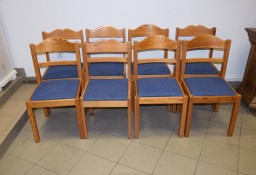 krzesła sosnowe 8 sztuk super stan 