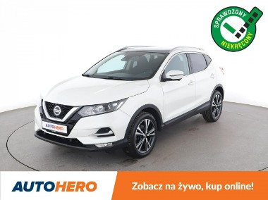 Nissan Qashqai II Automat, Panorama, tempomat, HAK, kamera cofania, klima auto,-1