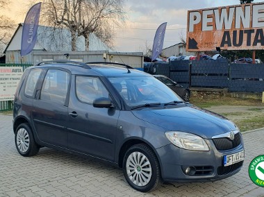 Skoda Roomster I Czujniki parkowania/Klimatyzacja sprawna/Bardzo zadbane auto.-1