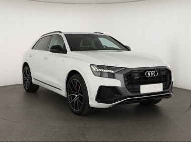 Audi Q8 , 1. Właściciel, Serwis ASO, 286 KM, Automat, Skóra, Navi,-1