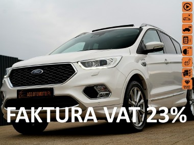 Ford Kuga III VIGNALE el.klapa KAMERA nawi SKÓRA sam parkuje panorama BIXENON-LED-1