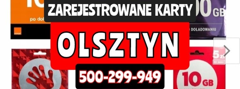 Zarejestrowane karty OLSZTYN Czeskie karty SIM REJESTRACJA TWOICH KART W 5 MIN-1