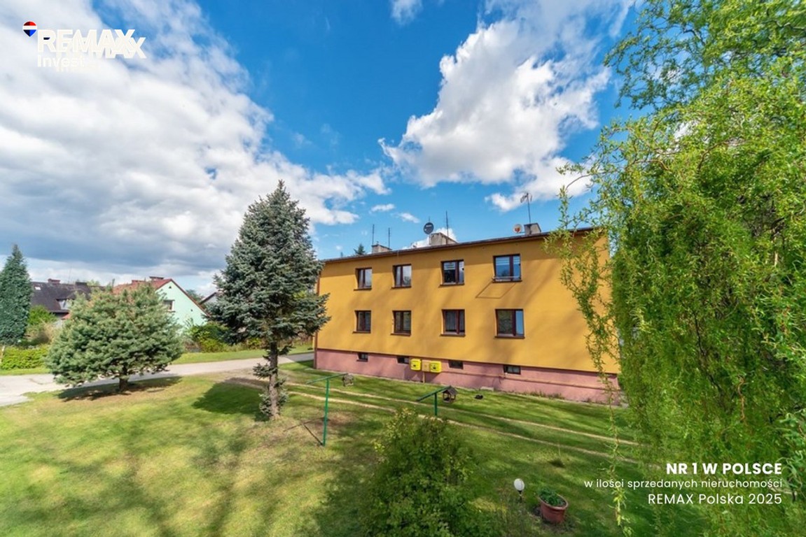 Kęty mieszkanie do remontu z działką 500 m2