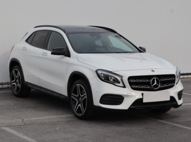 Mercedes-Benz Klasa GLA I Salon Polska, Serwis ASO, Automat, Skóra, Navi, Klimatronic,-1
