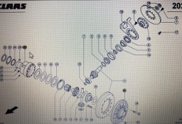 CLAAS 00 0599 898 0/Claas obudowa wyrównawcza/Claas Xerion 3300 3800