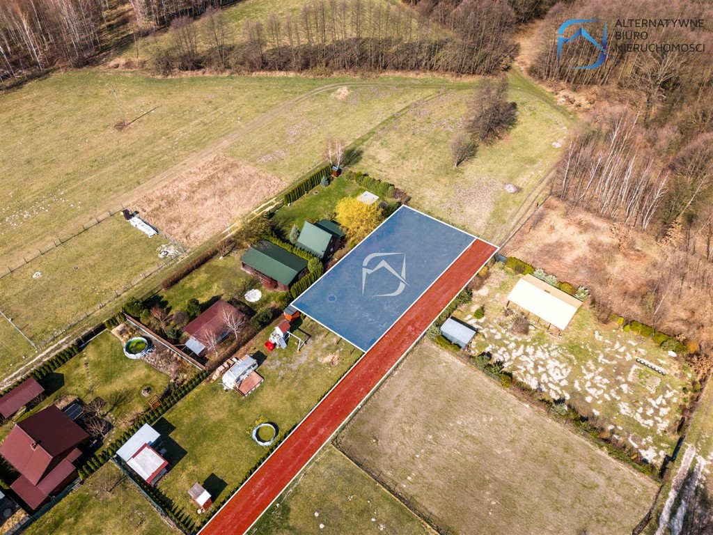 Działka nad j. Grabniak z warunkami zabudowy - Widok 3