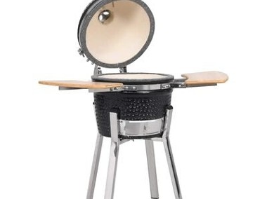 vidaXL Ceramiczny grill Kamado z wędzarnią, 81 cm-1