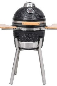 vidaXL Ceramiczny grill Kamado z wędzarnią, 81 cm-2