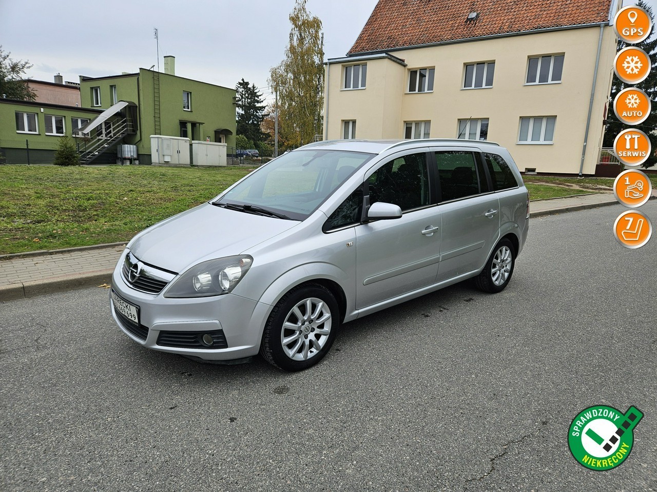 Opel Zafira B Opłacona Zdrowa Zadbana Po Serwisie Klima Navi Alusy 7 Foteli 1 Wł