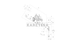 John Deere 9470RX - Zespół wtryskiwacza elektr. DZ121295 (Silnik)