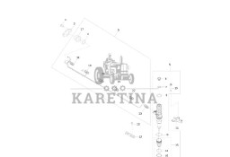 John Deere 9470RX - Zespół wtryskiwacza elektr. DZ121295 (Silnik)