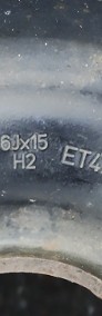 Felgi stalowe 6Jx15H2 ET 47 5x112 osadzenie 57mm x 4 szt.-3