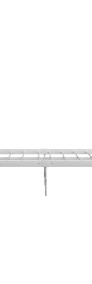 vidaXL Rama łóżka, biała, metalowa, 140 x 200 cm 284695-4