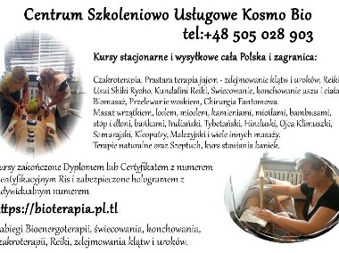 Kurs Reiki świecowania Terapii Ojca Klimuszko Czakroterapii masażu Katowice  -2