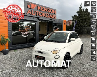 Fiat 500 500e Polski Salon, Gwarancja baterii do 2031, Podgrzewane fotel, LED