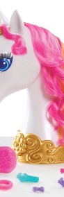 Barbie Głowa Jednorożca Konia Jednorożec Unicorn do czesania stylizacji-4