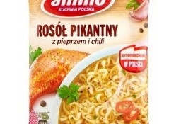 Amino zupa rosół pikantny z pieprzem i chili 57g  zupka chińska błyskawiczna