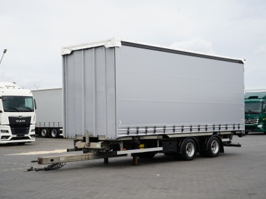 RUFA / TANDEM / FIRANKA / BDF / 19 PALET / DŁ. 7,7 M / OŚ PODNOSZONA-1